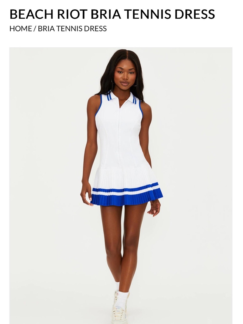 BEACH RIOT BRIA TENNIS DRESS